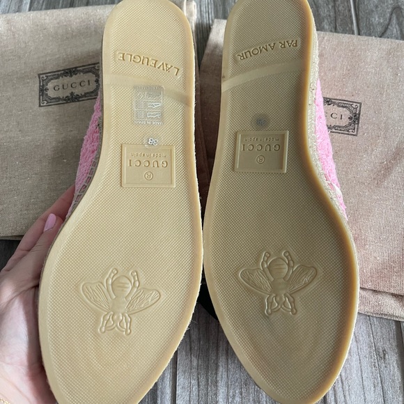 Gucci Women's Terry Espadrille Flats - Picture 4 of 7
